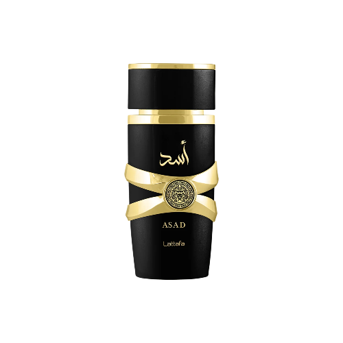 Asad by Lattafa — perfume árabe masculino com couro e âmbar