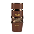 Asad Bourbon by Lattafa — perfume árabe masculino rum e baunilha