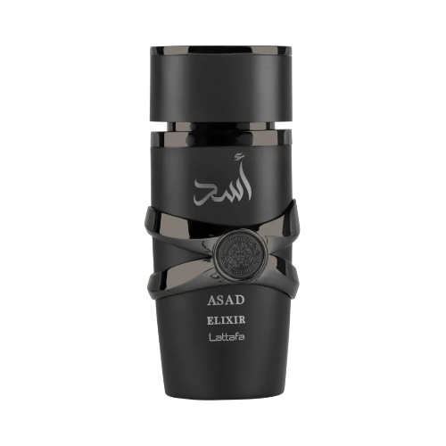 Asad Elixir by Lattafa — perfume árabe masculino com oud