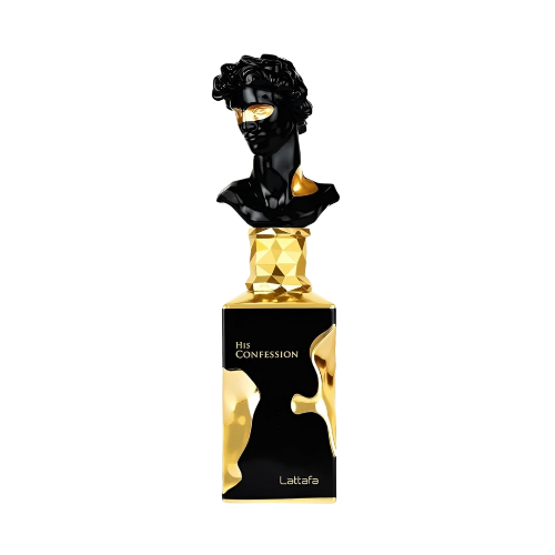 His Confession by Lattafa — perfume árabe masculino oud e especiarias