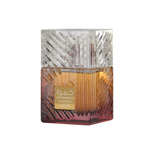 Khamrah Dukhan by Lattafa — perfume árabe unissexo oud defumado