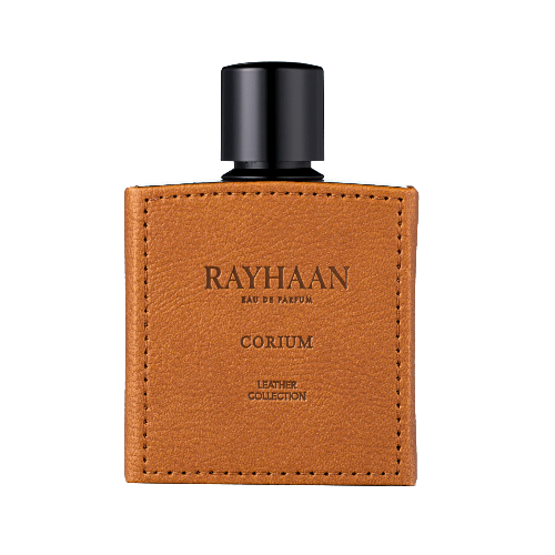 Corium Men by Rayhaan — perfume árabe masculino de couro